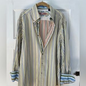 Classic Robert Graham dress shirt. Size XL in a classic fit. Fantastic shape!